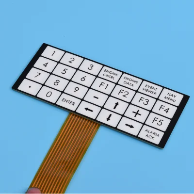 Control Keypad Circuit Print Overlay Keyboard Membrane Switch